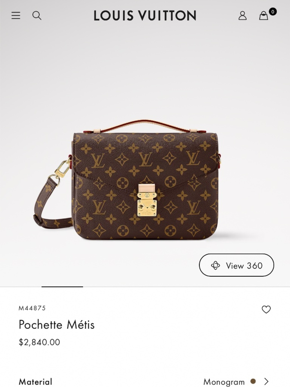 Louis Vuitton Pochette Metis